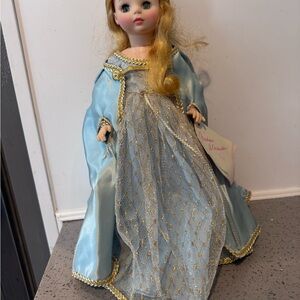 Madame Alexander Collectible Sleeping Beauty Doll in Blue and Gold Gown